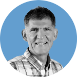 A headshot of Daniel Rader