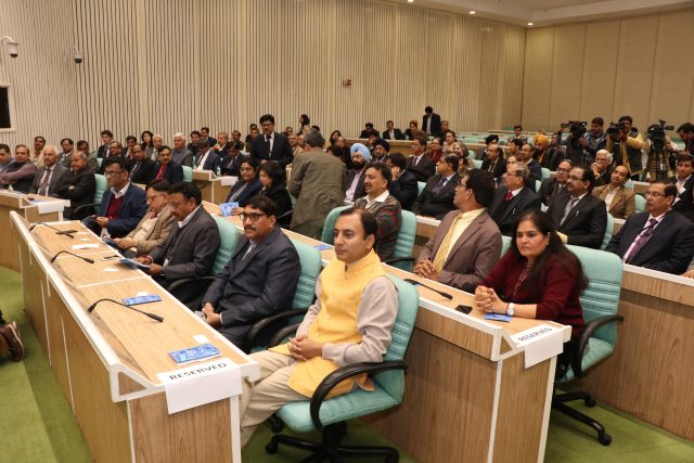 Friends, family, and colleagues gather in New Delhi to honor the minister’s work.