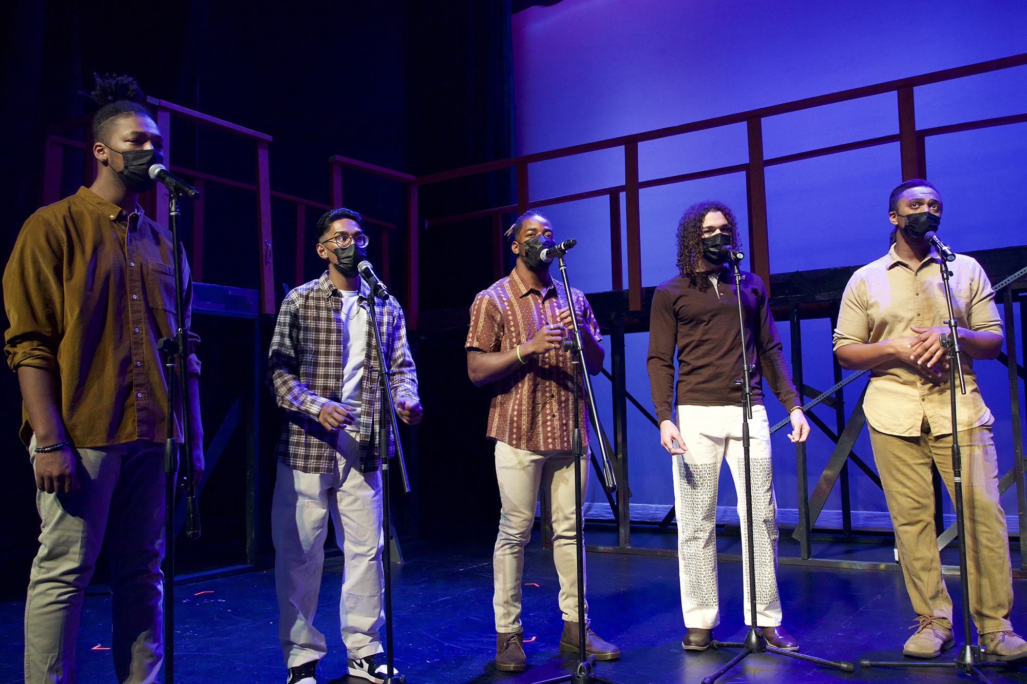 The Inspiration performing