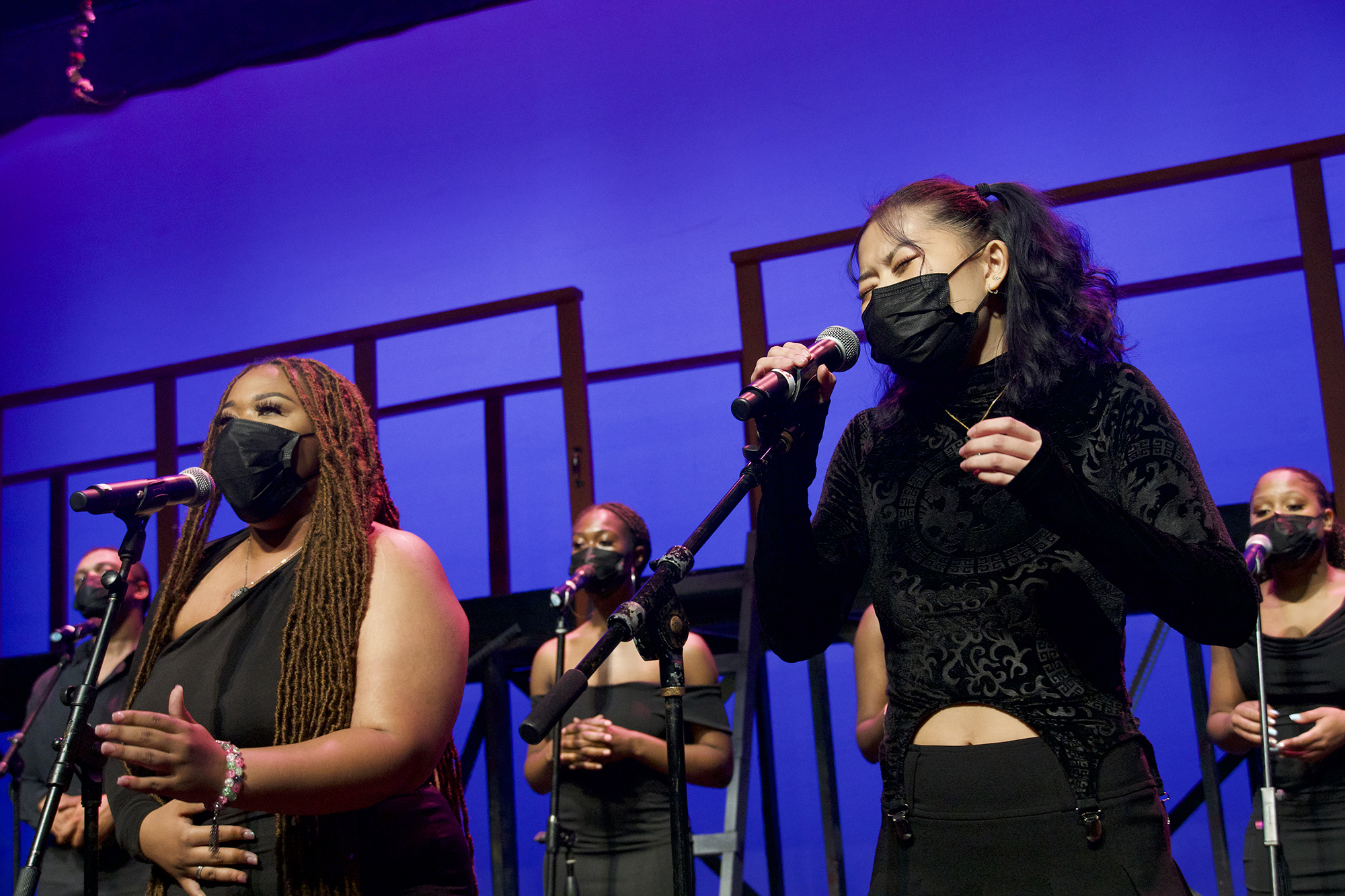 The Inspiration performing