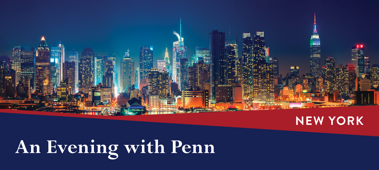 A skyline image of New York City with overlaid text that reads, 