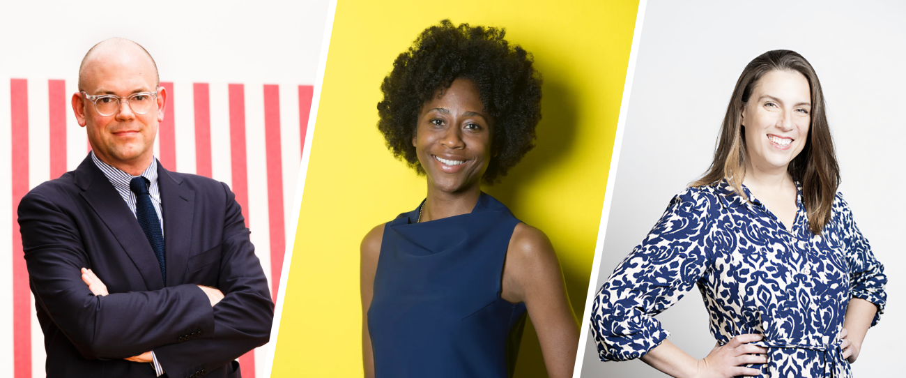 Bennett Simpson, Naomi Beckwith, and Lucy Gallun