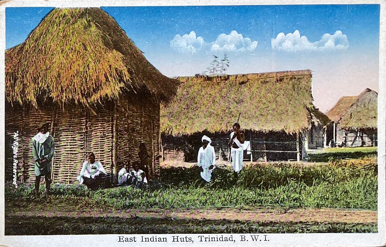 Item from the Penn Libraries’ Indo-Caribbean postcard collection.