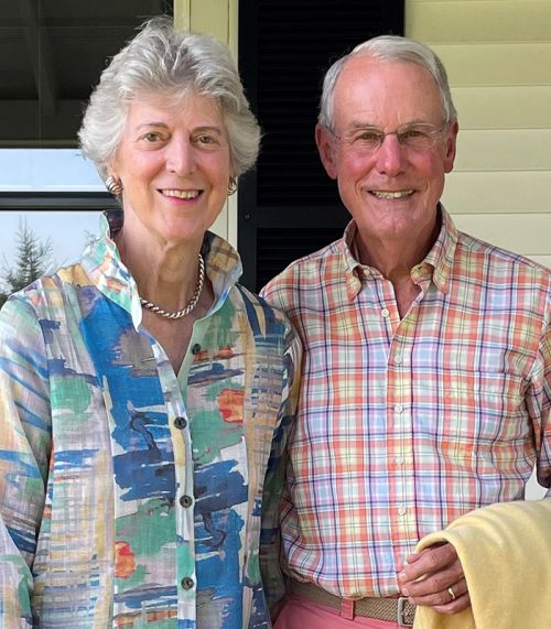 Longtime Morris members Maria, Gr'80, and Radclyffe “Mike” Thompson, C’67