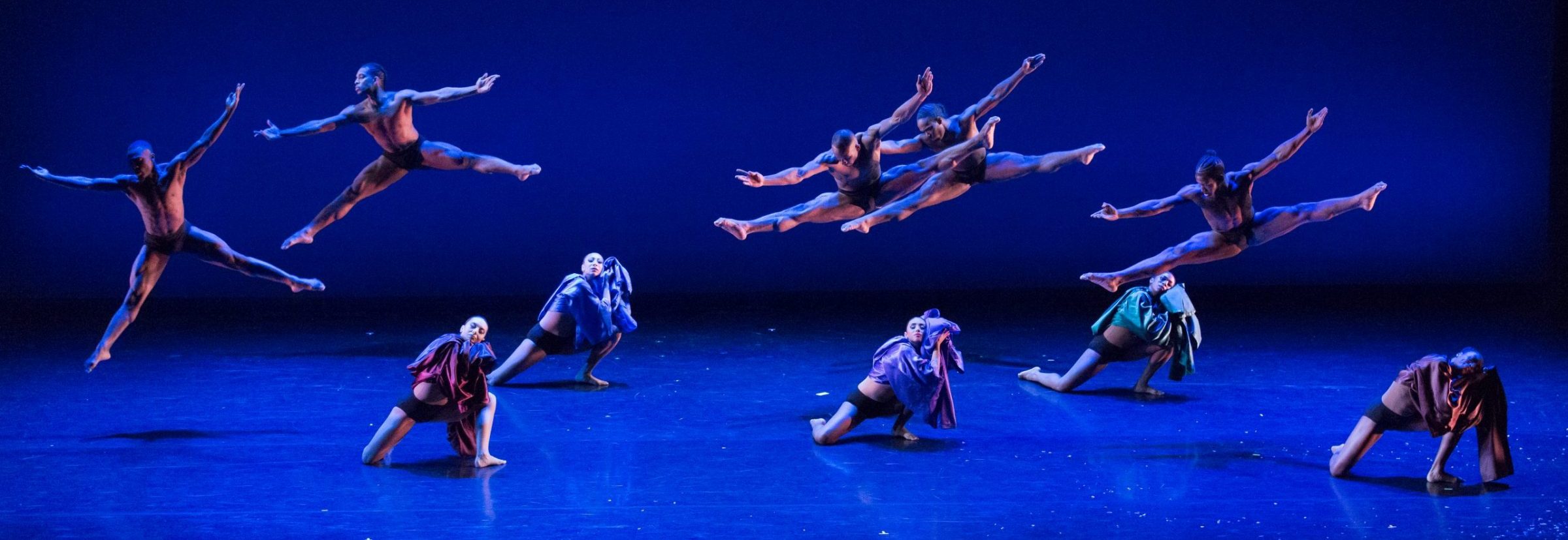 Dancers during a performance