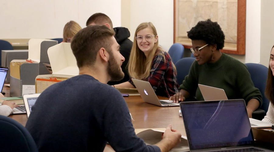 students in classroom