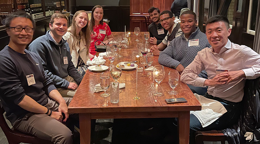 Young alumni gathered in San Francisco for a Young Alumni Philanthropic Leadership event