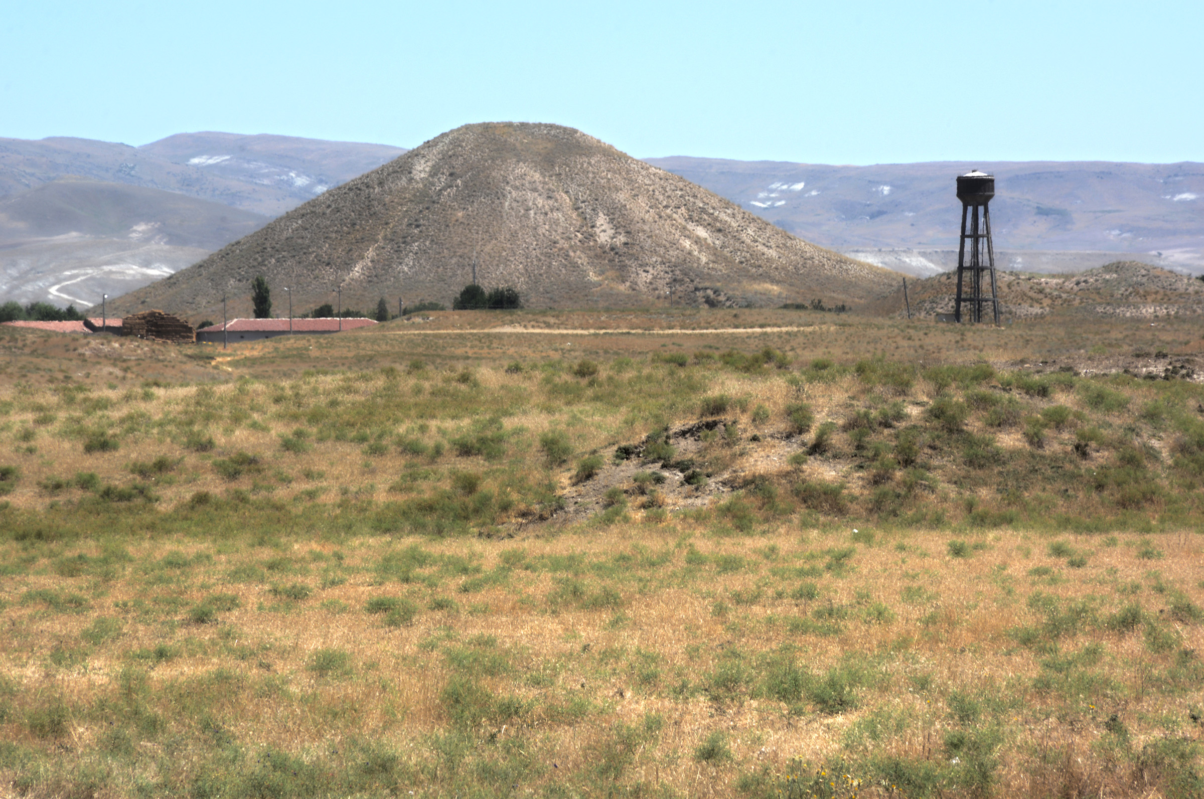 A view of Tumulus MM at Gordion.
