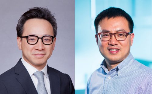 Kenny Lam, W’96, and Xing Liu, WG’04