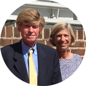 H. Elliott Rogers, Jr., C’72, WG’75, and Gail Underwood Rogers, CW’73, WG’75