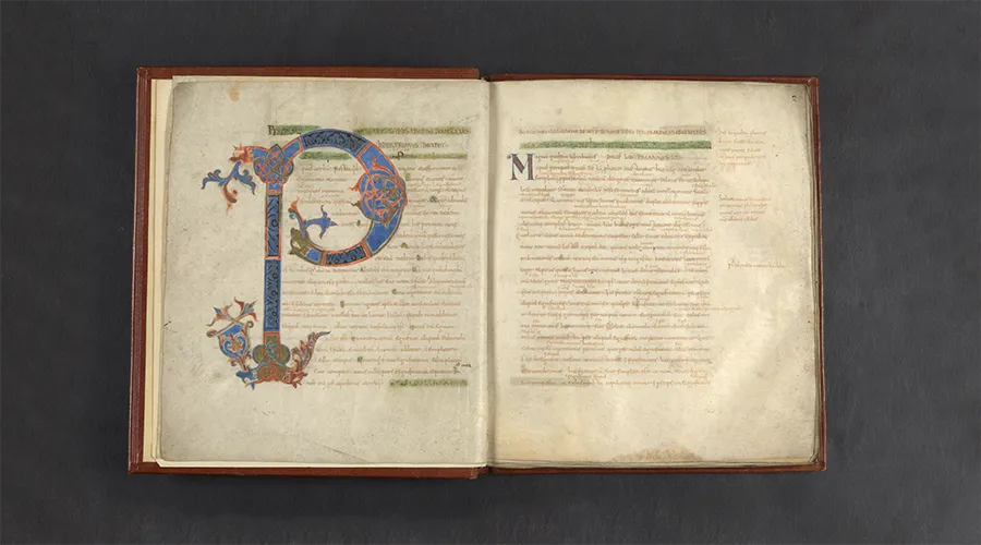 LJS 101 manuscript featured in the Elizabeth A.R. Brown medieval studies archive.