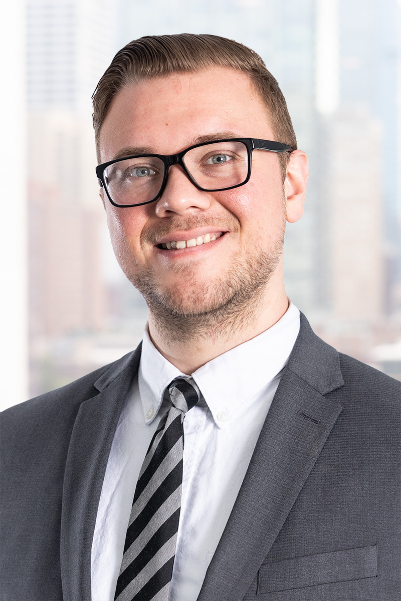 A photo of Brett Barkman, Associate Director of Estates and Trusts