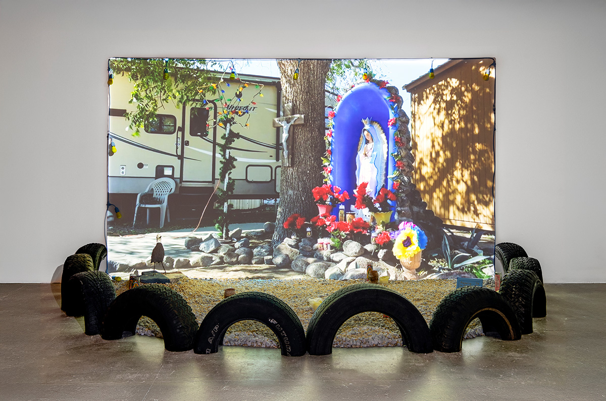 An installation at the Institute of Contemporary Art at the University of Pennsylvania.