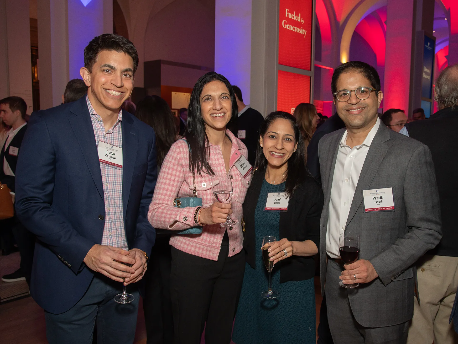 Attendees at the BFS 70th Anniversary event enjoy an evening of networking and conversation at the New York Historical.