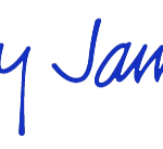 The signature of Penn President J. Larry Jameson