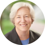 A portrait of Sara S. Bachman, Dean of the School of Social Policy & Practice.