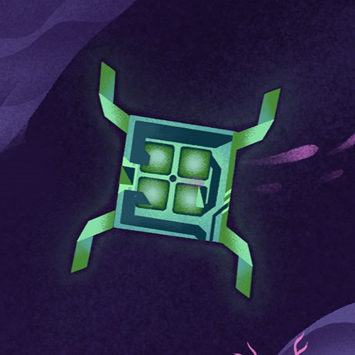 An illustration of a microscopic robot used for disease treatment